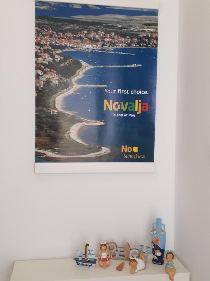 Agata Apartments Novalja Bagian luar foto